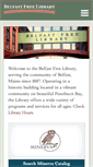 Mobile Screenshot of belfastlibrary.org